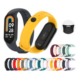 Combo 2 Malla Correa Para Xiaomi Smart Band 8 Enganche Acero