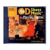 Hoja De Cd De Música De Puccini Operas, Vocal Scores