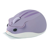 Mouse Inalambrico Mini Silencioso Con Forma De Hamster