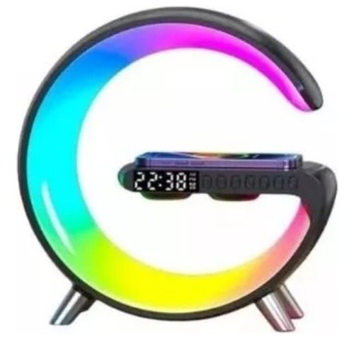 Luminária G-speaker Smart Station Rgb Wireless E Carregador