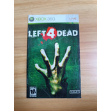 Manual Left 4 Dead Original Xbox 360