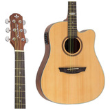 Violão Strinberg Sd200c Ns Natural Aço Elétrico Com Afinador