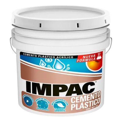 Resanador Cemento Plástico Impermeabil1zante Impac 3.8l | Envío gratis