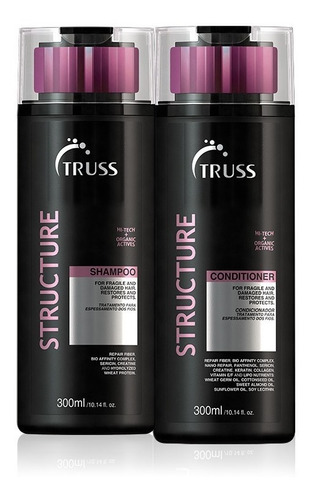 Truss Structure Shampoo + Condicionador 300ml Original 