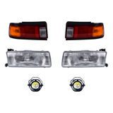 Faros Ppales Niebla Calaveras Depo P/ Nissan Tsuru 92 Al 93