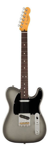 Guitarra Eléctrica Fender American Professional Ii Telecaster De Aliso Mercury Brillante Con Diapasón De Palo De Rosa