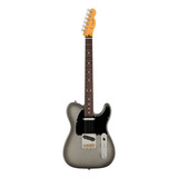 Guitarra Eléctrica Fender American Professional Ii Telecaster De Aliso Mercury Brillante Con Diapasón De Palo De Rosa