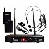 Microfono Diadema Soundtrack Solapa 2 Canales/uhf Stw28hll !