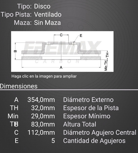 Discos De Frenos Delanteros Toyota Tundra/roraima/sequoia  Foto 4