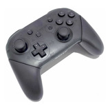 Controle Sem Fio Nintendo Switch Pro Controller Preto C/ Nf
