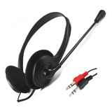 3 Fones Microfone Headset Home Office Notebook