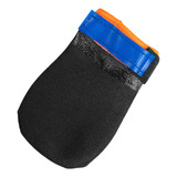 Calzado Mascota - Protector Bootie, Black/orange, M, 4pk