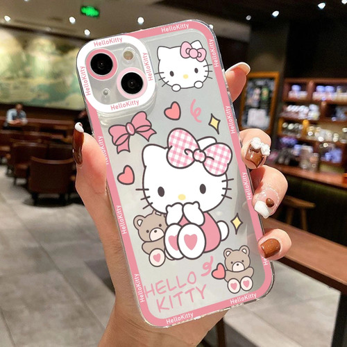 Funda De Teléfono Sanrio Cinnamoroll Kuromi De Hello Kitty P