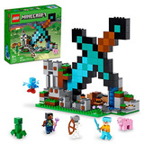 Lego Minecraft The Sword Outpost 21244, Juguete De Construcc