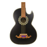 Classic 1-cni-b5 Bajo Quinto Acustico C/resaque Negro Concha