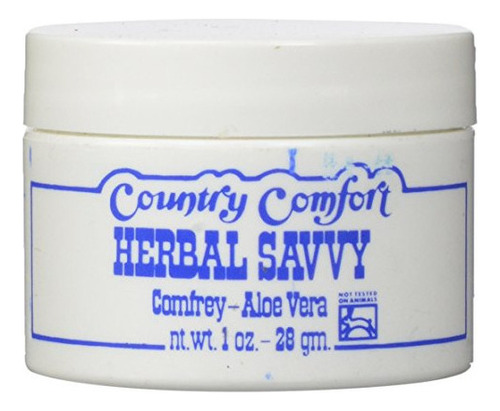 Country Comfort Herbal Savvy Consuelda, Aloe Vera, 1 Onza