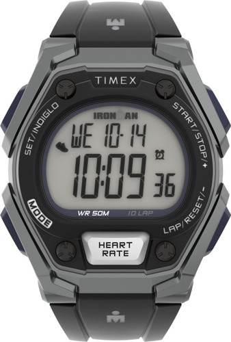 Reloj Timex Tw5m51200 10 Lap 43mm Heart Rate Casiocentro