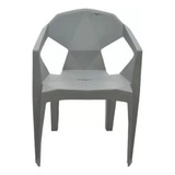Kit 4 Cadeira Poltrona Diamante Reforçada Modelo 3d Multiuso