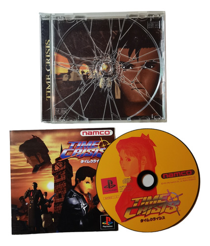 Time Crisis 1 Japonés Namco 1996 Playstation Jp Ps1