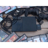 Sony Playstation 2 + Juegos + Cables + Memoria + Joystick 