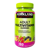 Vitaminas Y Minerales Adulto Kirkland 160gom Multivitaminico Sabor Sin Sabor