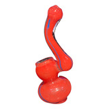 Glass Pipe Cachimbo Bubbler De Vidro Sherlock Mini Bong Bowl