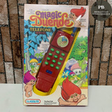 Antigo Brinquedo Telefone Sem Fio Magic Duende - Glasslite