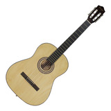 Guitarra Acústica Vizcaya Fc39 4/4 Con Funda - Natural