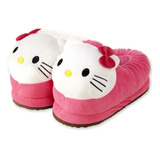 Pantuflas Cómodo De Felpa Suave  Cute Hello Kitty