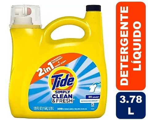 Tide Simply Detergente Lavadora - L a $23225