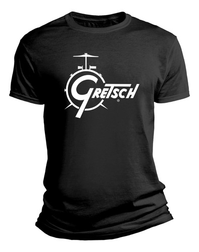 Playera Gretsch Drums Músico Baterista Bateria Hombre Mujer