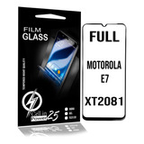 Película Vidro Full 3d Borda Curvada P/ Moto E7 Plus Xt2081 