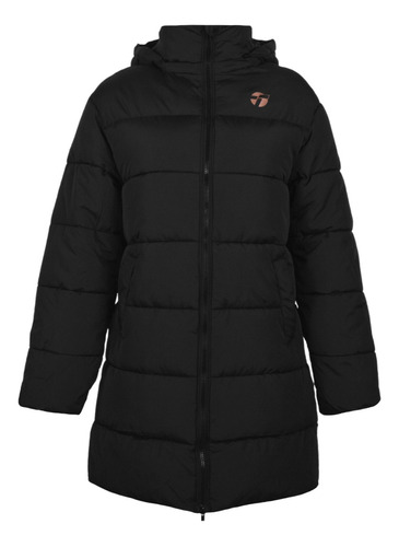 Campera Topper Mujer Bs Puffer Long Ii 165644/neg