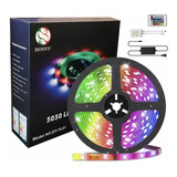 Luces Led Decorativas Tira Led Rgb Rollo 5 Mts Led 5050