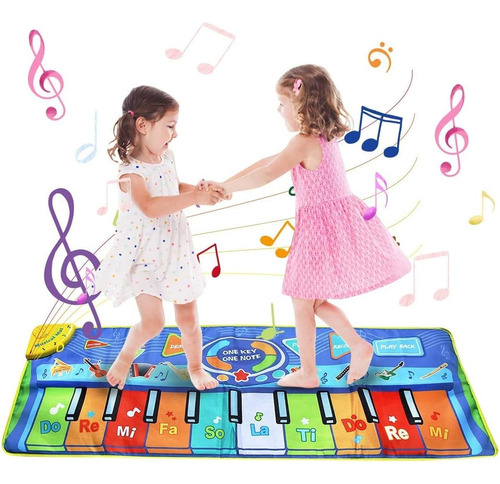 Tapete Musical Piano Infantil Alfombra Teclado Baila Canta