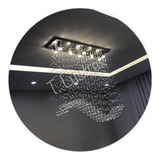 Lustre Alto Luxo Em Cristais