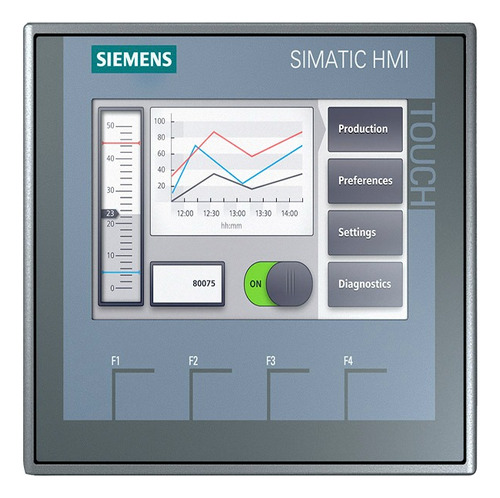 Pantalla Panel Simatic Hmi Ktp400 Siemens 6av2123-2db03-0ax0