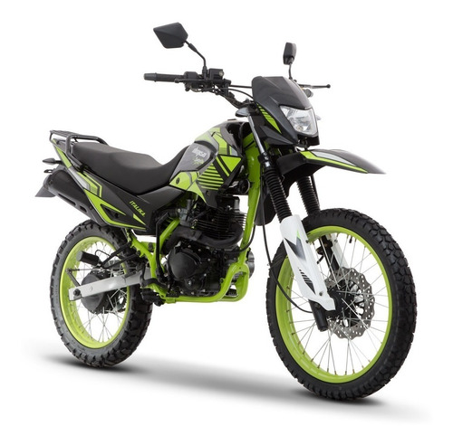 Moto Italika Dm150 Sport Negro Verde