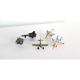 Aviones 4d  Escala 1:100 Set De 5 Jada Y Micro Machines Coll