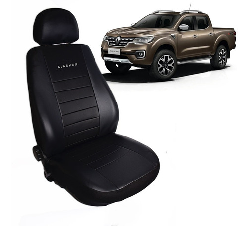 Funda Cubre Asiento Cuero Acolchado Renault Alaskan