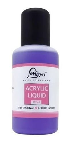 Liquido Acrílico O  Monómero Loveyes, Uñas Acrilicas 120ml