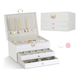 Hmtiy Caja Organizadora De Joyas, Cajas De Joyeria Para Muje