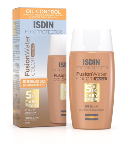 Fotoprotector isdin spf 50 fusion water color bronze 50ml