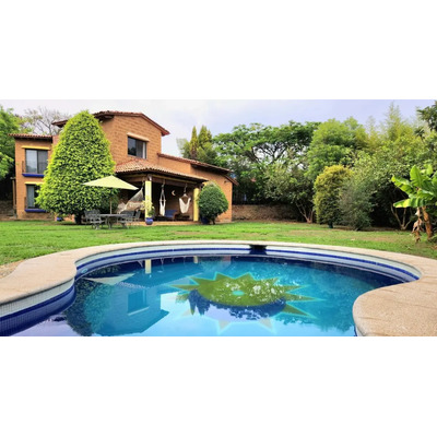 Casa En Venta En Tepoztlán Morelos, Para Negocio De Casa De Fin De Semana