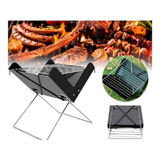 Parrilla Portatil  Plegable 31 X 26 X 30cm  Viajes Y Camping