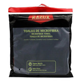 Pano Para Limpeza Razux Toalha Microfibra Pano Preto