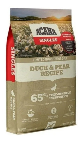 Alimento De Perro Acana Duck Y Pear 11.3kg