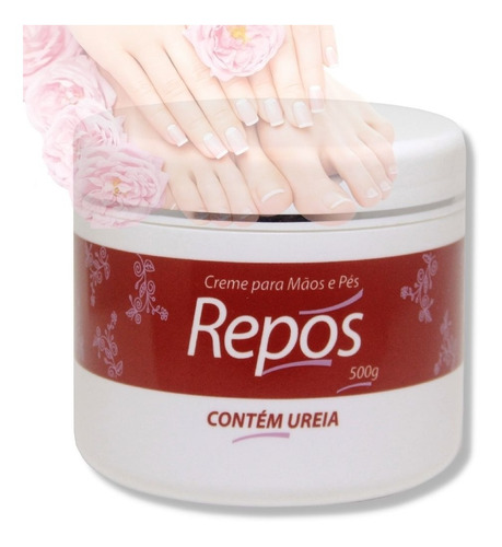 Creme Para Mãos E Pés Com Ureia 500gr Hidratante Pele