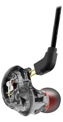 Auriculares In Ear Monitoreo Intraural Stagg Estuche Y Acc Color Negro