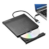 Carcasa Para Unidad Óptica Externa Usb3.0 Tipo-a/tipo-c